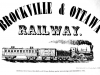 Brockville & Ottawa Railway sign