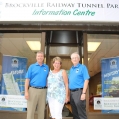 July 27, 2016 - Dave LeSueur, Linda Eyre, Jack Kenny (photo by Andy Wheeler).