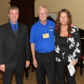 November 4, 2016 - Dave LeSueur with Jim and Karen Rawlings (photo by Andrew Kizell). 