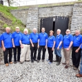 May 29, 2017 - Members of the Tunnel Committee inspect restoration of Canada's First Railway Tunnel 